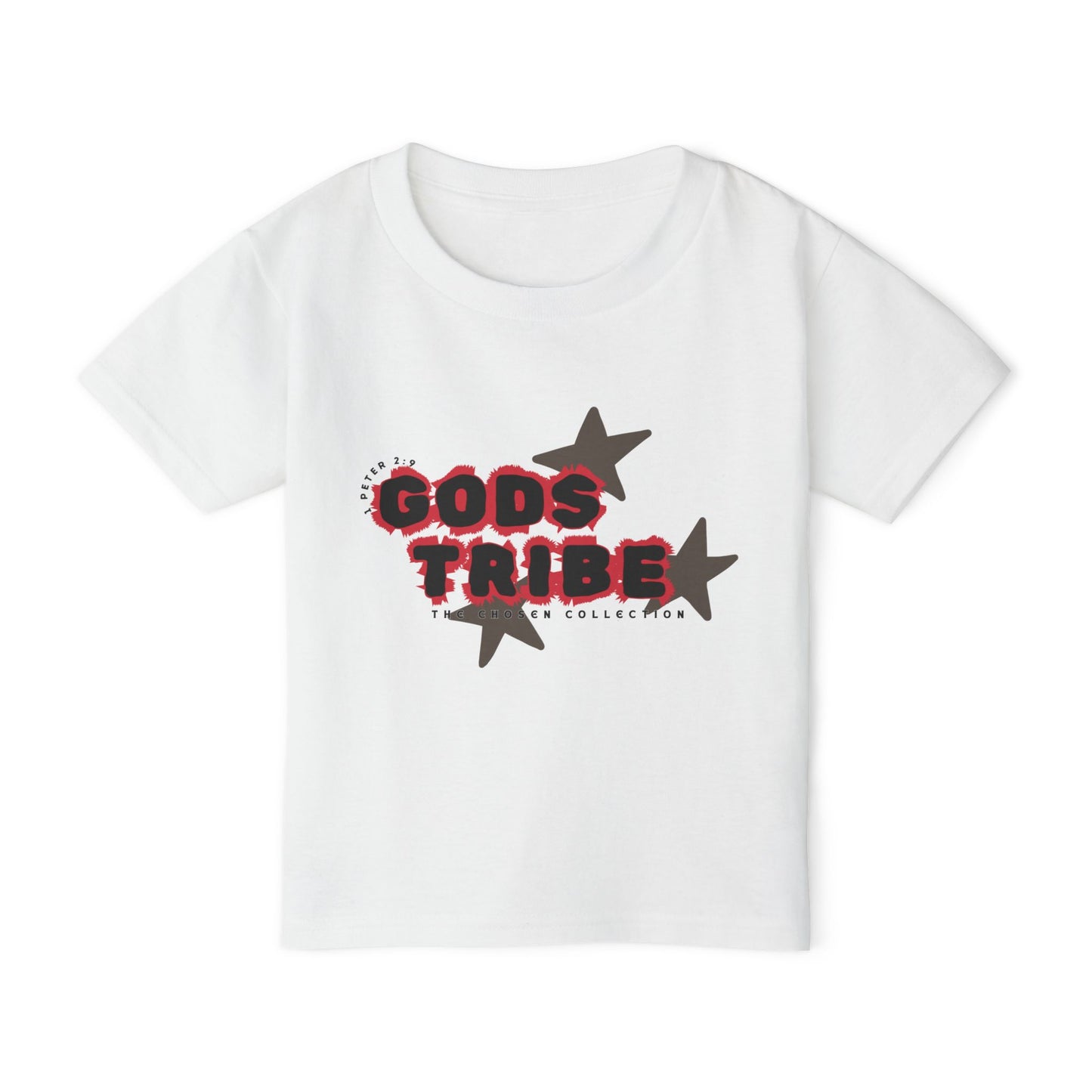 Toddler T-Shirt - 'God's Tribe' Graphic Tee for Little Ones