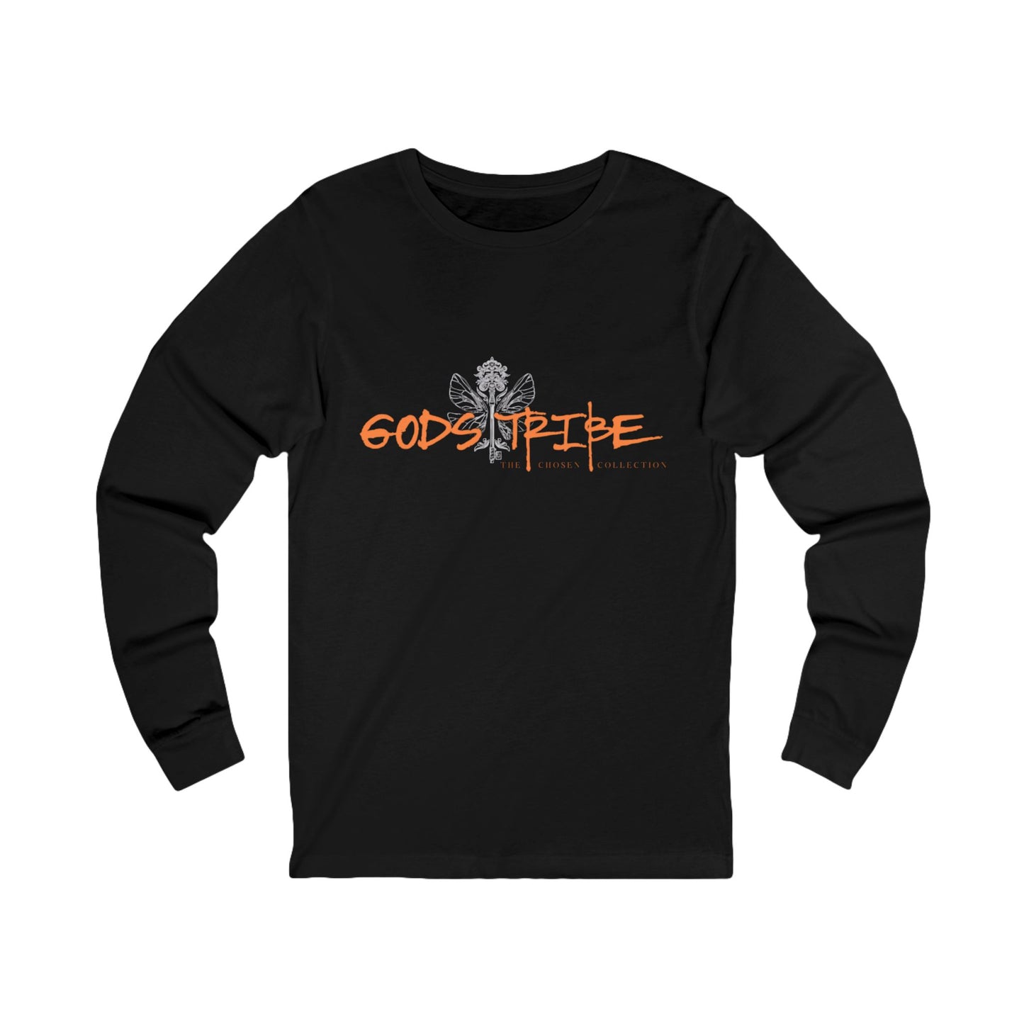 God's Tribe Unisex Long Sleeve Tee - Modern Graphic Tee for Spiritual Vibes