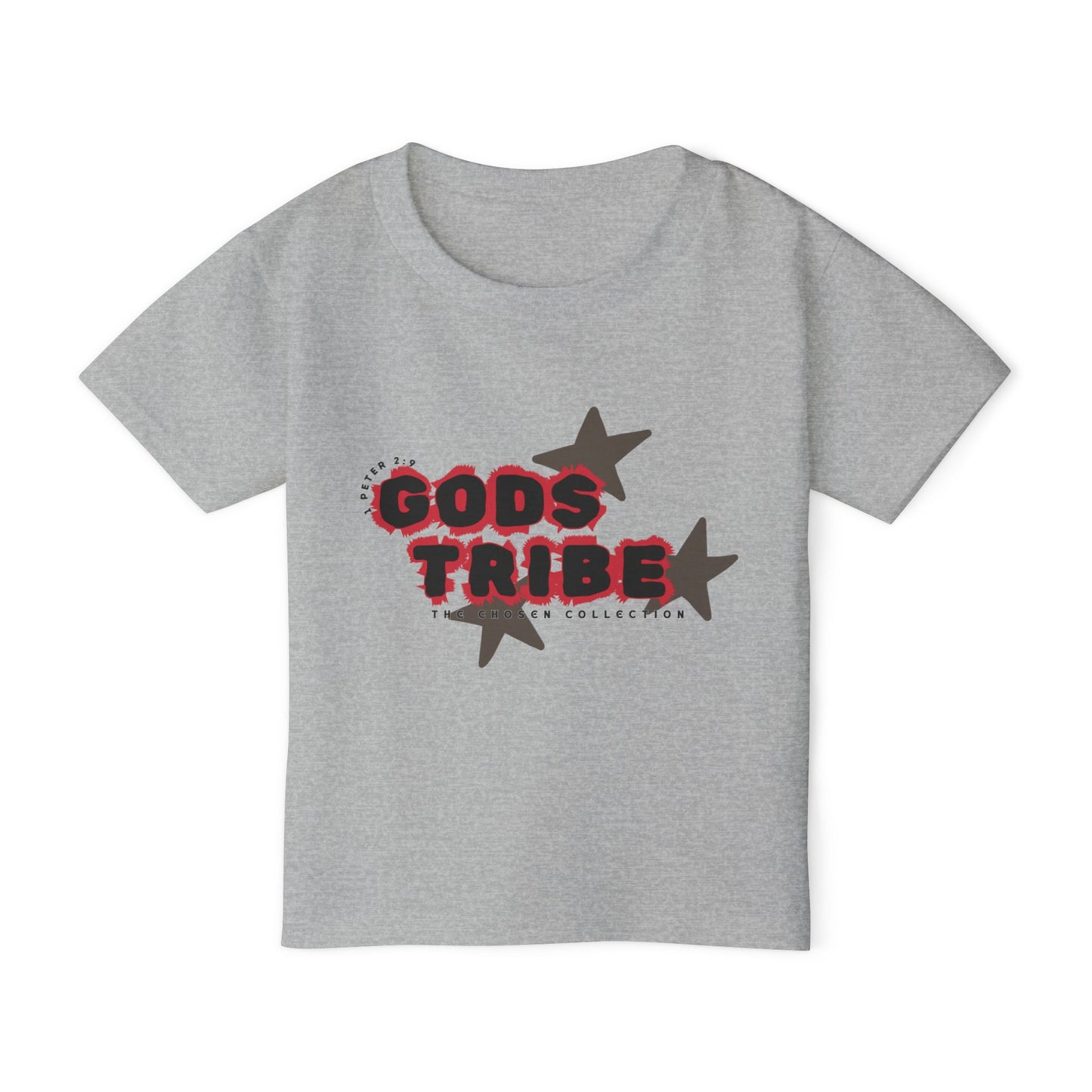 Toddler T-Shirt - 'God's Tribe' Graphic Tee for Little Ones