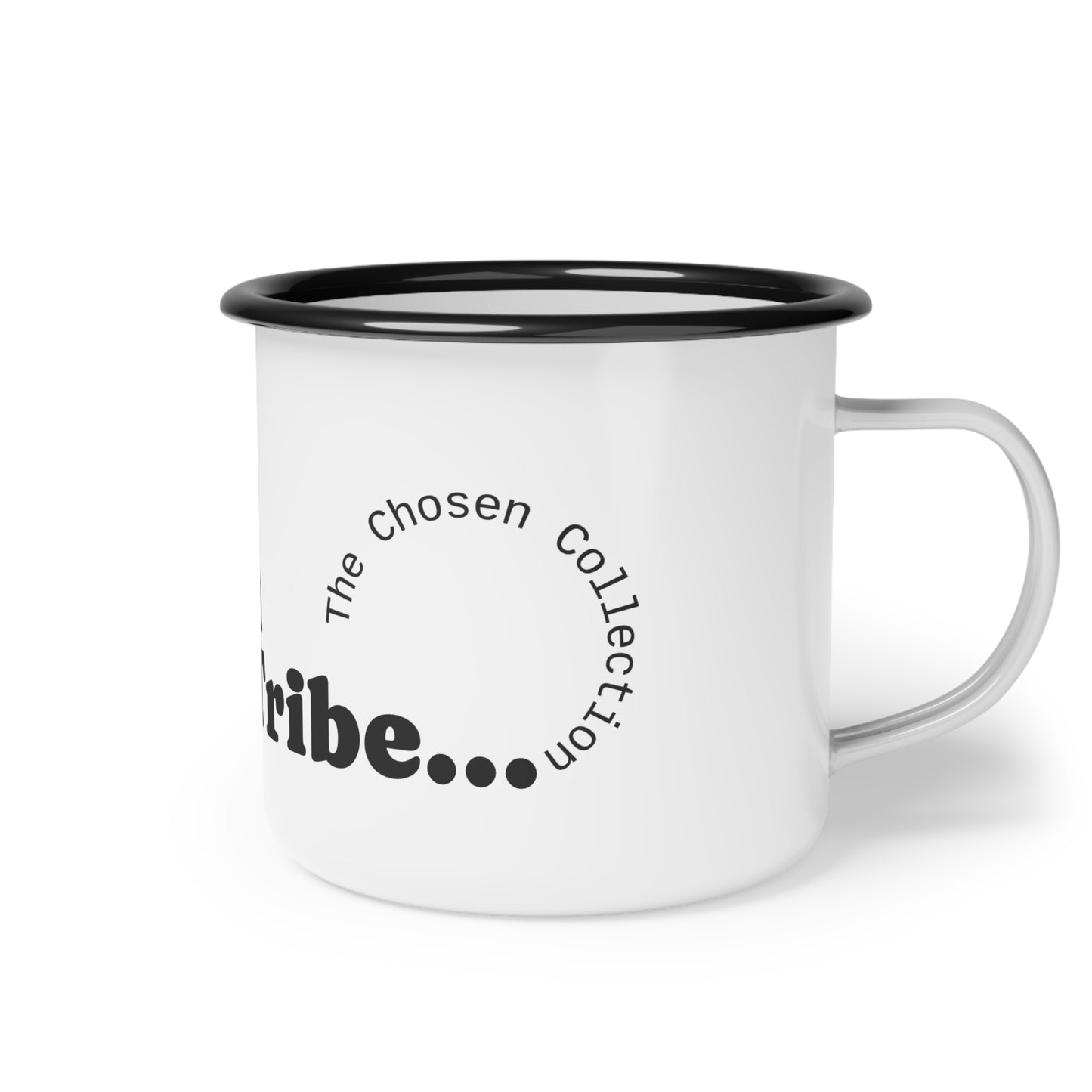 Inspirational Enamel Camp Cup – “Be Bold, Be Chosen, Be God’s Tribe”