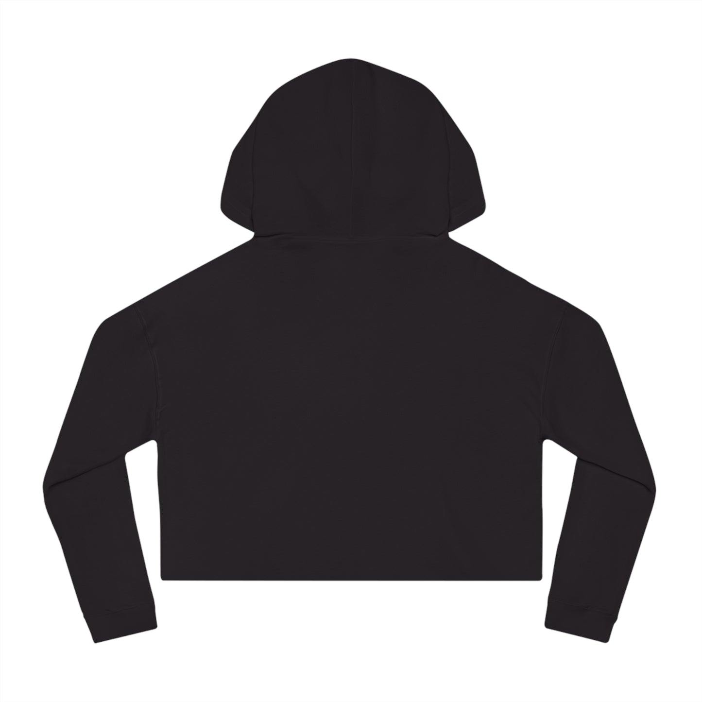 Stylish Women's Cropped Hooded Sweatshirt - 'God's Tribe' Graphic, Casual Chic, Perfect for Everyday Wear, Gifts, and Celebrations