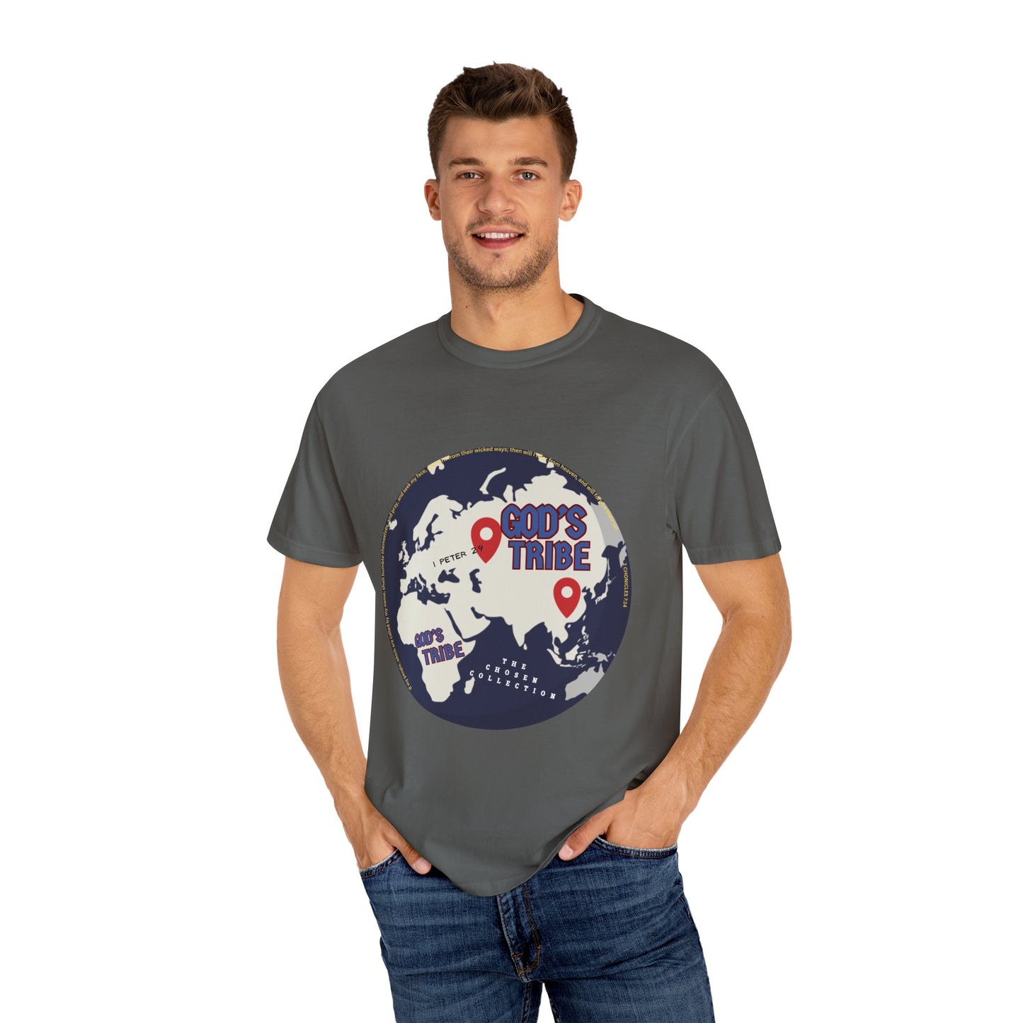 God's Tribe: The Chosen Collection World Globe T Shirt