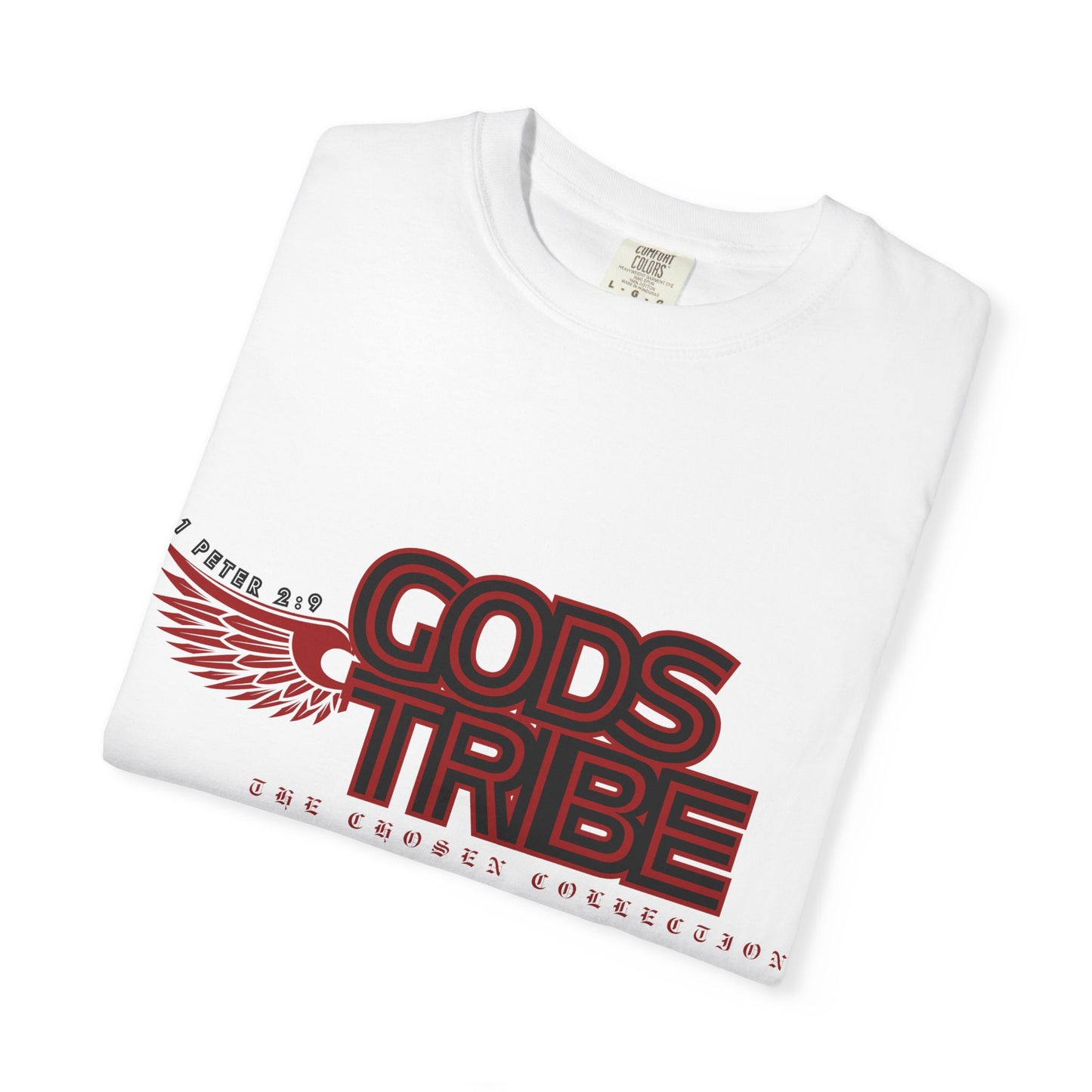 God's Tribe: Faith-Inspired Wing Design Unisex T-Shirt – A Chosen Collection