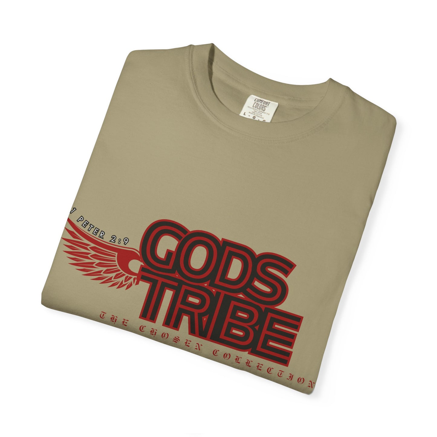God's Tribe: Faith-Inspired Wing Design Unisex T-Shirt – A Chosen Collection