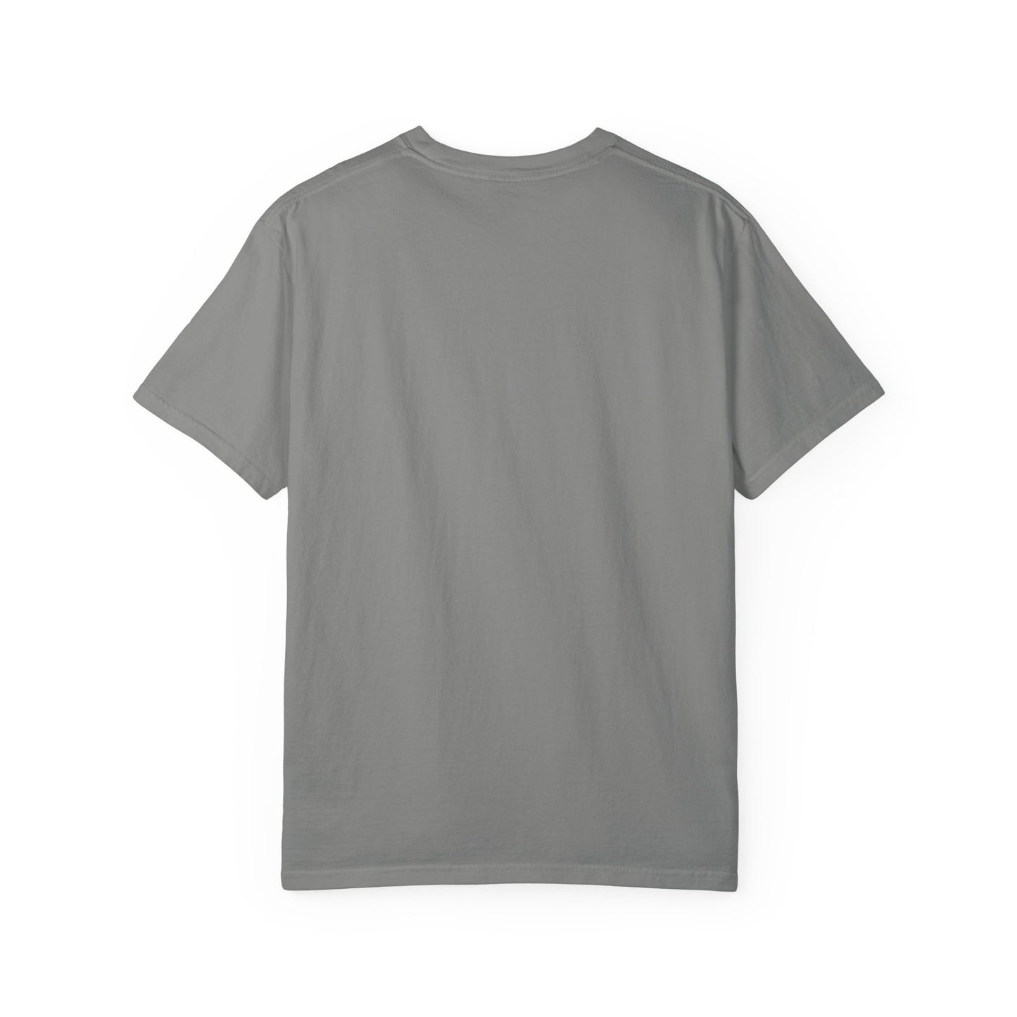 Stylish Garment-Dyed T-Shirt with Wings & Cross Design, Casual Tee for Men & Women, Great for Gifts, Music Events, Festivals, Everyday Wear
