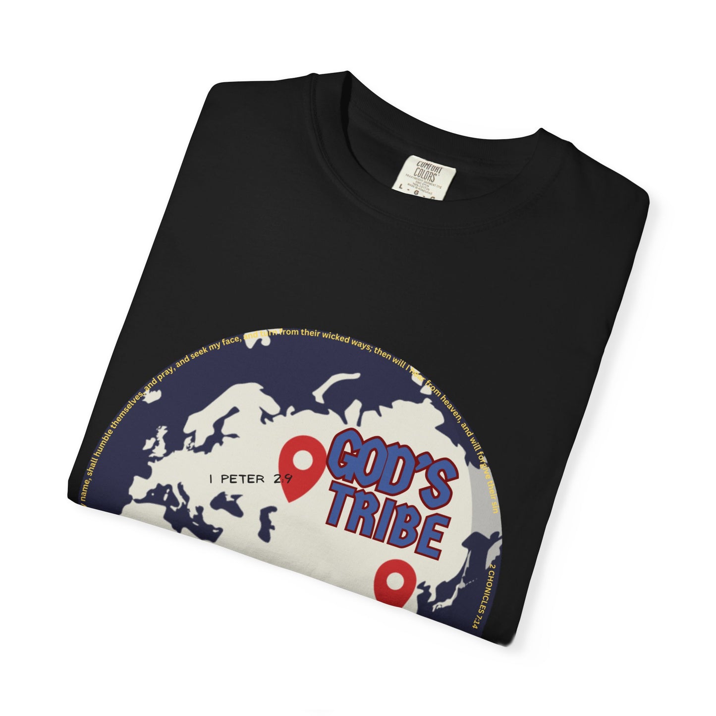 God's Tribe: The Chosen Collection World Globe T Shirt