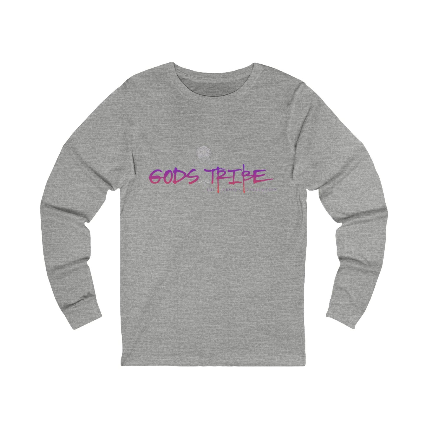 God's Tribe- The Chosen Collection Unisex Jersey Long Sleeve Tee - Urban Streetwear Style