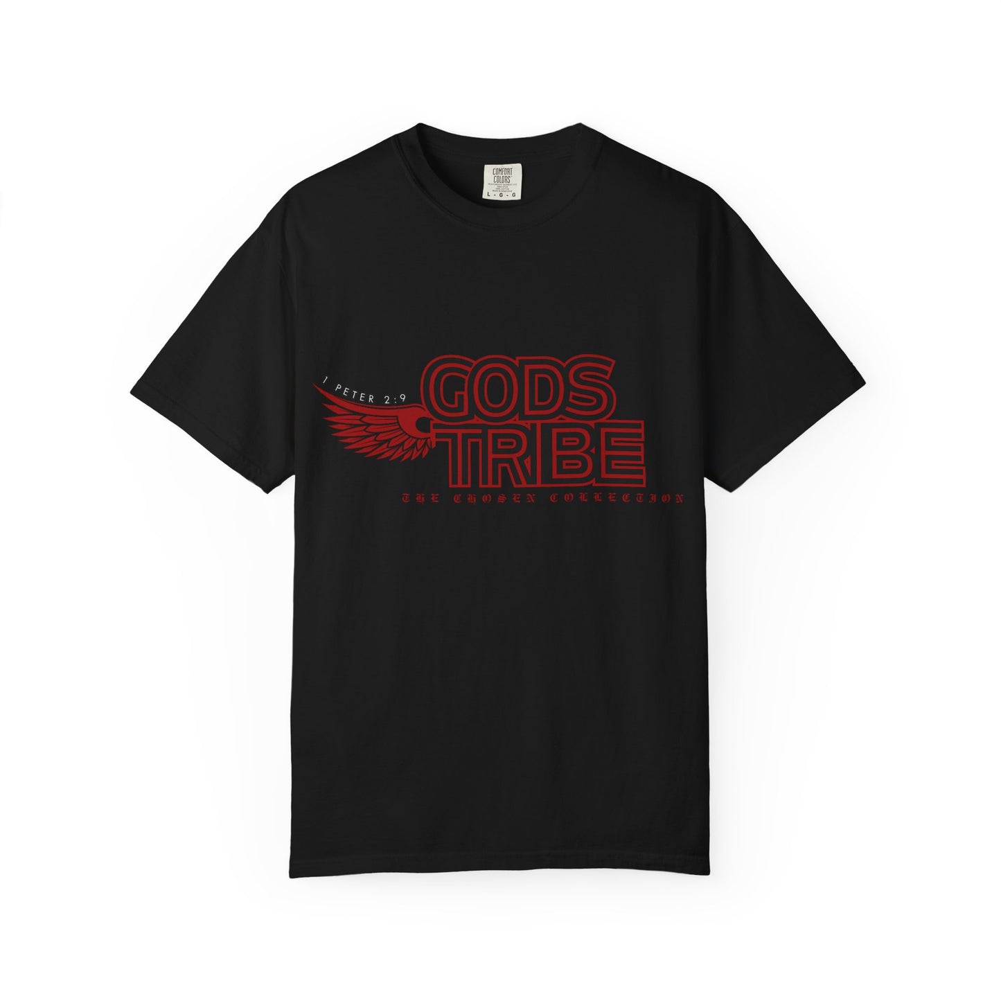 God's Tribe: Faith-Inspired Wing Design Unisex T-Shirt – A Chosen Collection