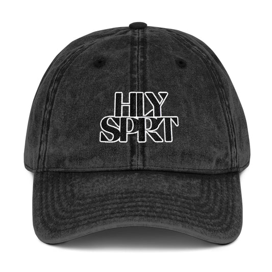 Vintage Embroidered Cap - HLY SPRT Adjustable Hat