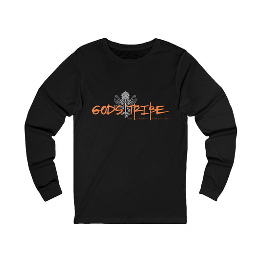 God's Tribe Unisex Long Sleeve Tee - Modern Graphic Tee for Spiritual Vibes