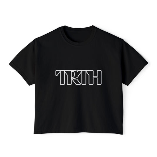 Truth Women's Boxy Tee | Casual Streetwear for Everyday Style