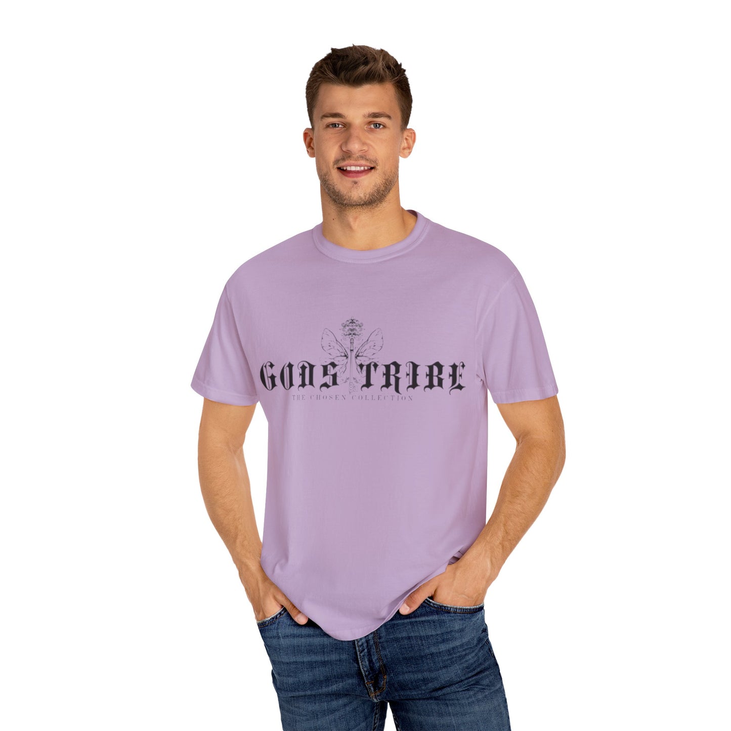 Gods Tribe : The Chosen Collection Unisex Garment-Dyed T-shirt