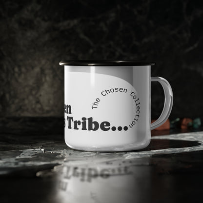 Inspirational Enamel Camp Cup – “Be Bold, Be Chosen, Be God’s Tribe”