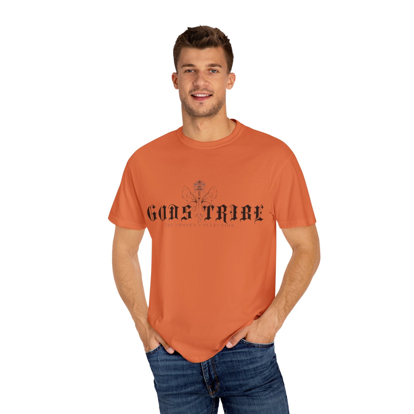 Gods Tribe : The Chosen Collection Unisex Garment-Dyed T-shirt
