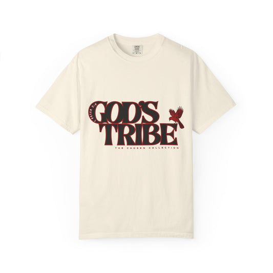 God's Tribe: The Chosen Collection Blessing Bird Red T-Shirt - Faith-Inspired Apparel