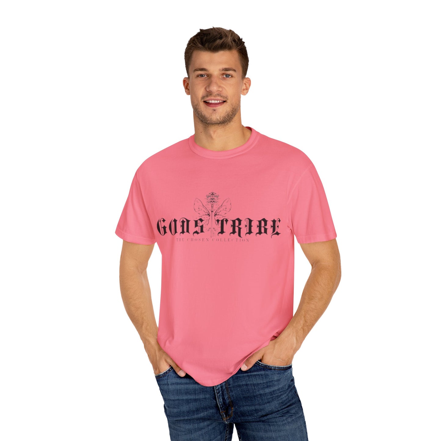 Gods Tribe : The Chosen Collection Unisex Garment-Dyed T-shirt