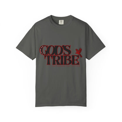 God's Tribe: The Chosen Collection Blessing Bird Red T-Shirt - Faith-Inspired Apparel