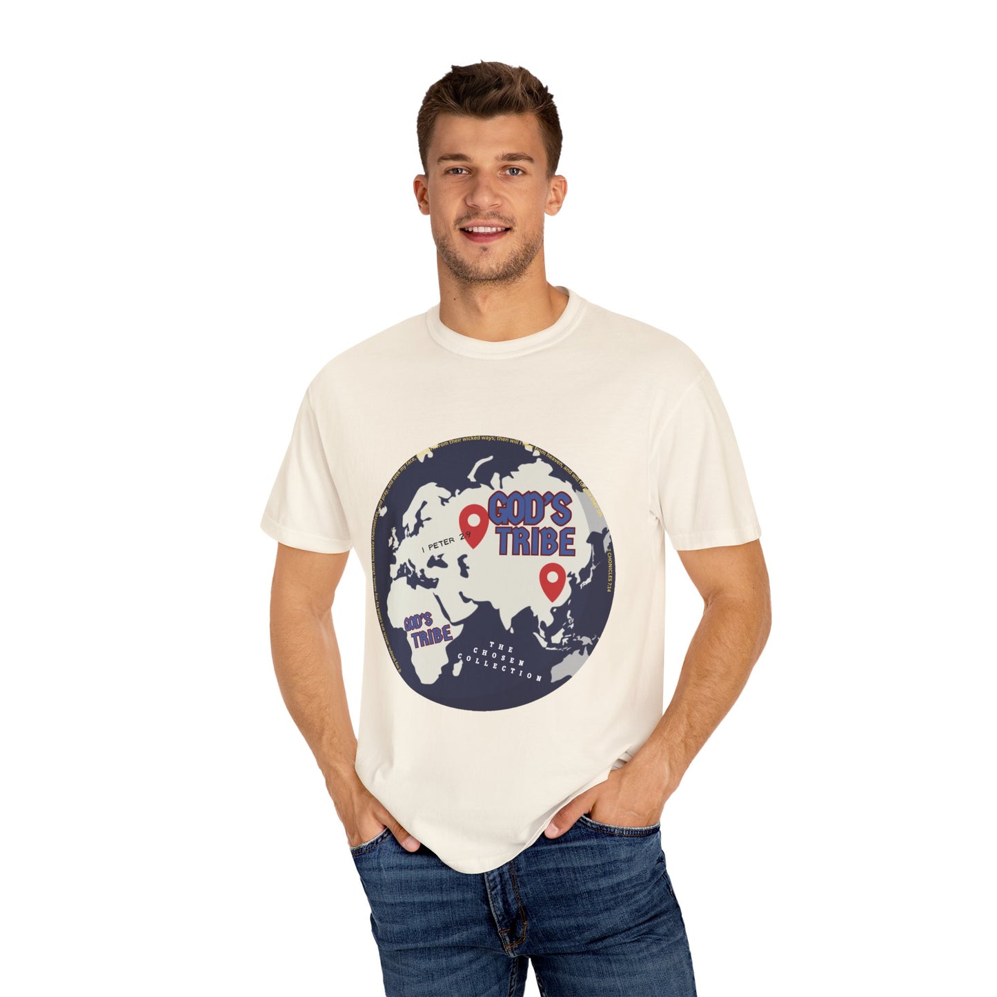 God's Tribe: The Chosen Collection World Globe T Shirt