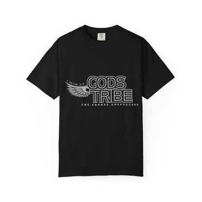 God's Tribe Unisex Wings Gray Garment-Dyed T-Shirt | Spiritual & Inspirational Wear