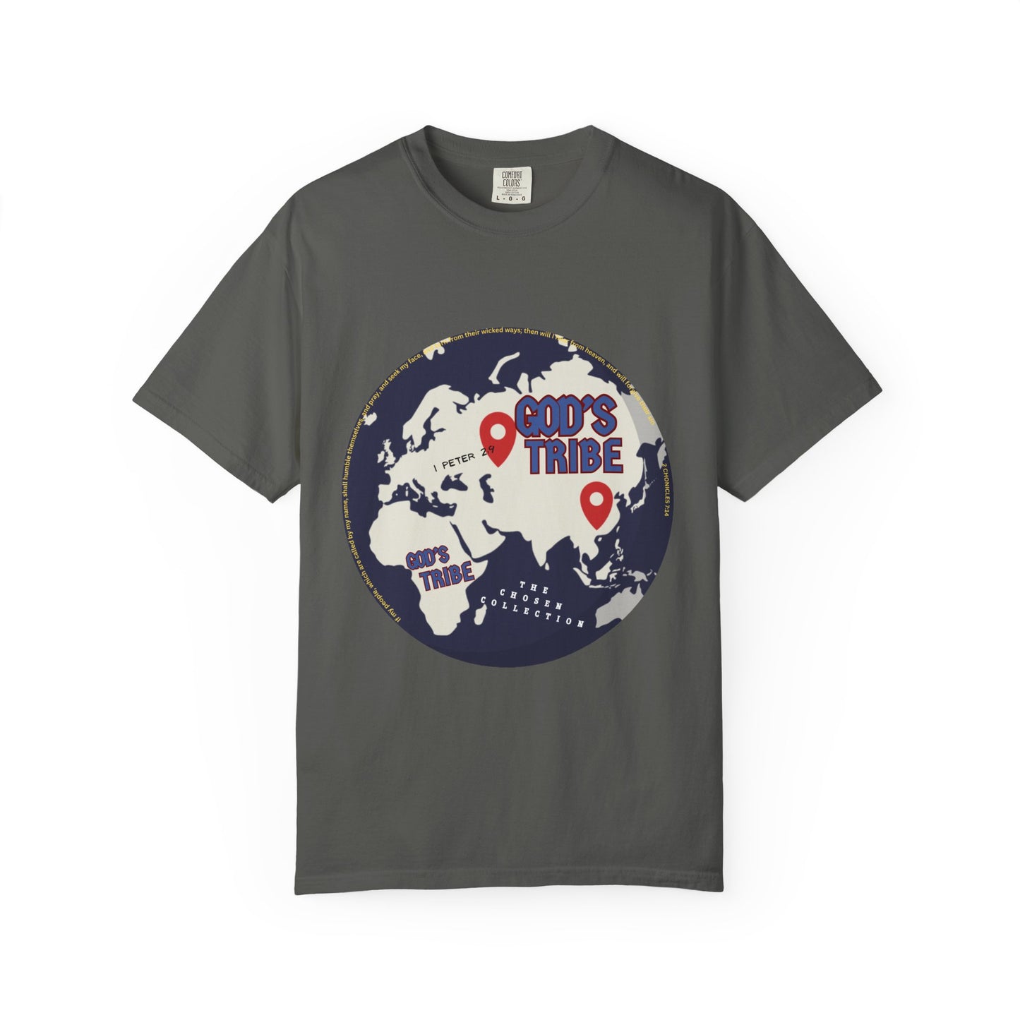 God's Tribe: The Chosen Collection World Globe T Shirt