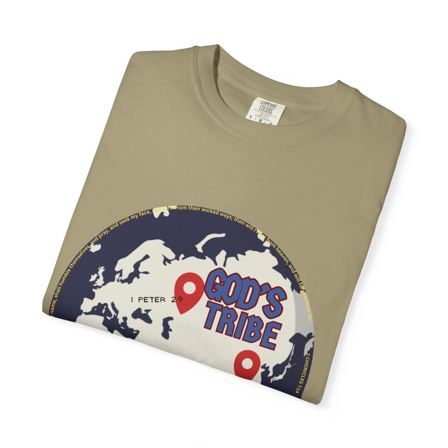 God's Tribe: The Chosen Collection World Globe T Shirt