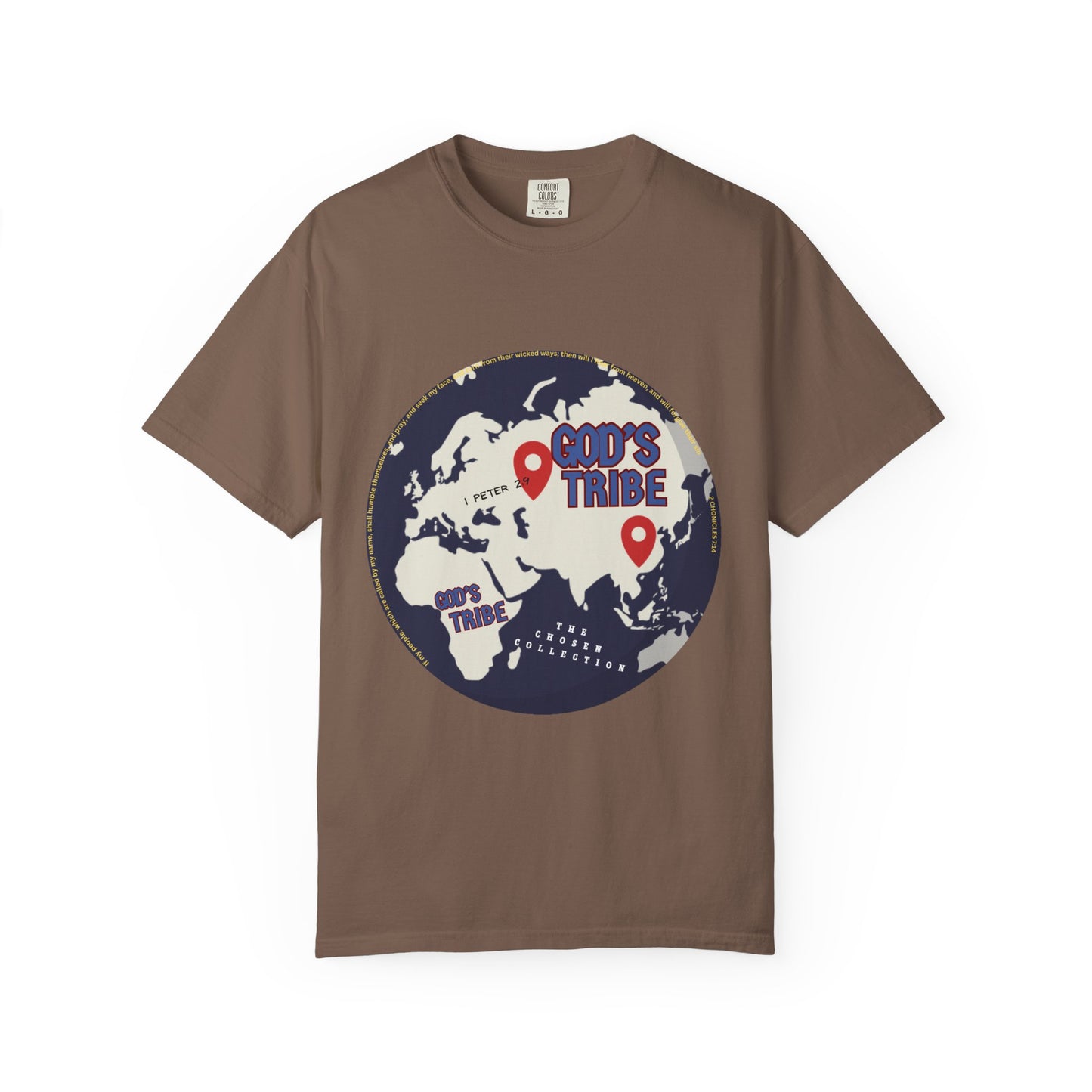God's Tribe: The Chosen Collection World Globe T Shirt
