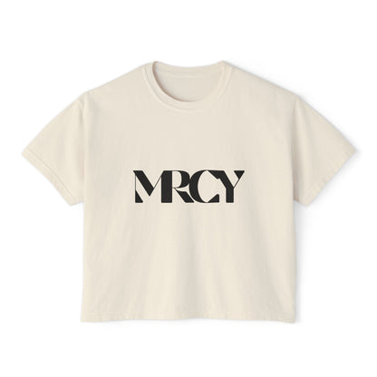 MRCY Graphic Women's Boxy Tee – The Chosen Collection