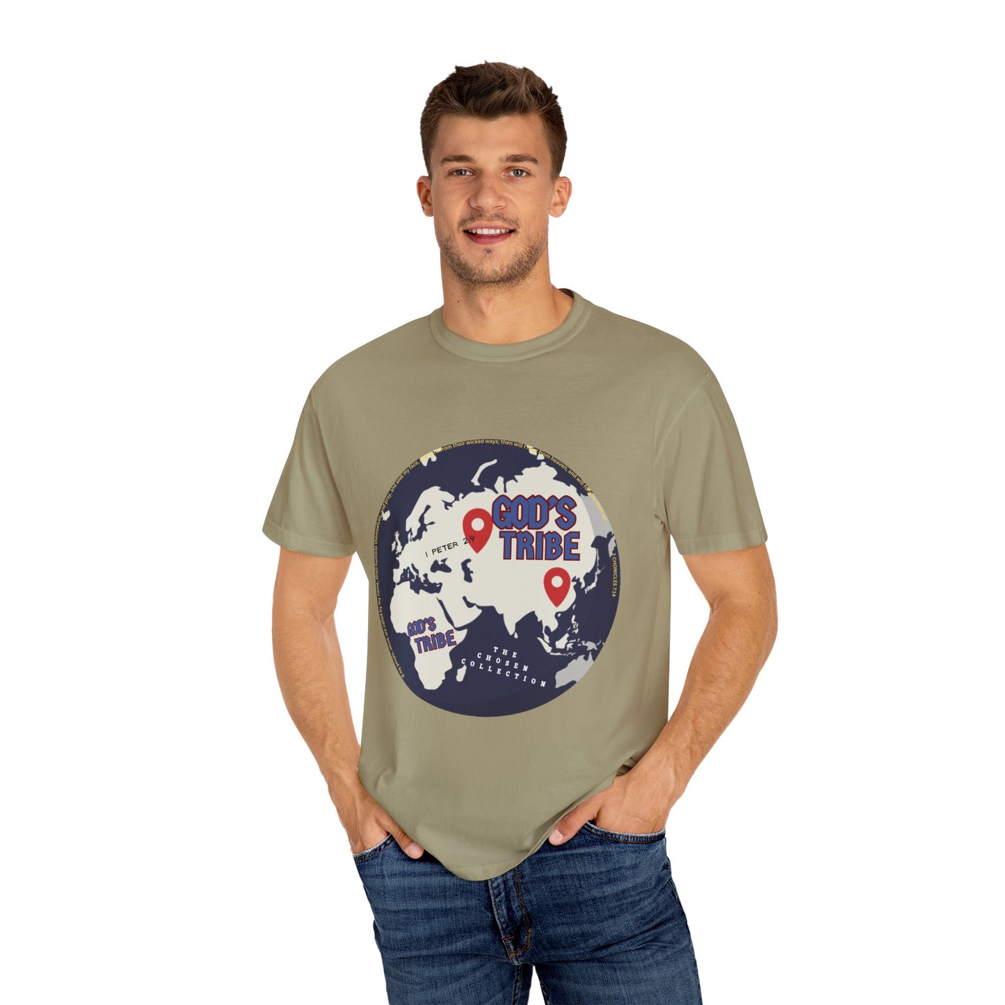 God's Tribe: The Chosen Collection World Globe T Shirt