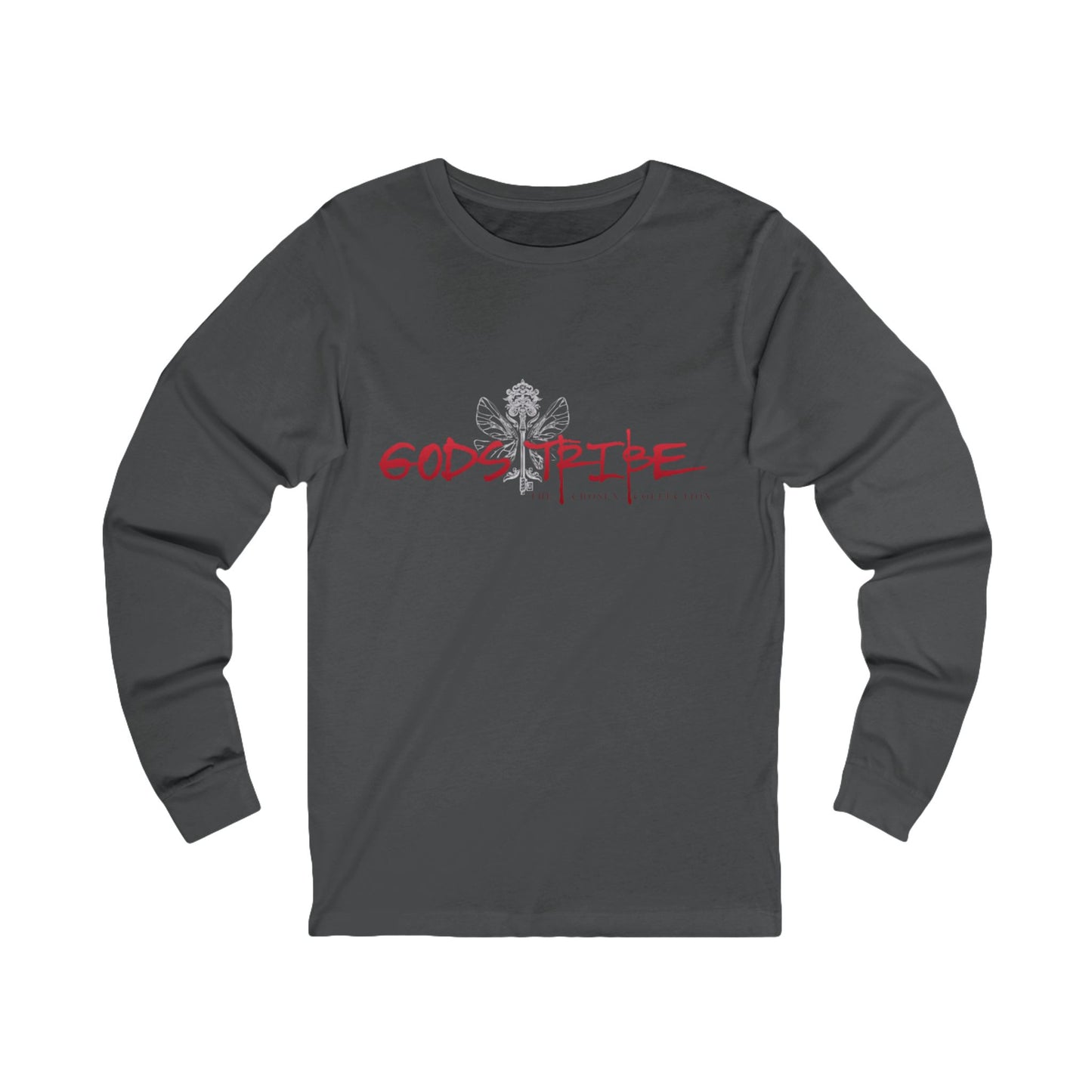 God's Tribe Long Sleeve Tee | Unisex Graphic Shirt | Faith-Based Apparel | Spiritual Gift | Stylish Casual Wear