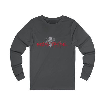 God's Tribe Long Sleeve Tee | Unisex Graphic Shirt | Faith-Based Apparel | Spiritual Gift | Stylish Casual Wear