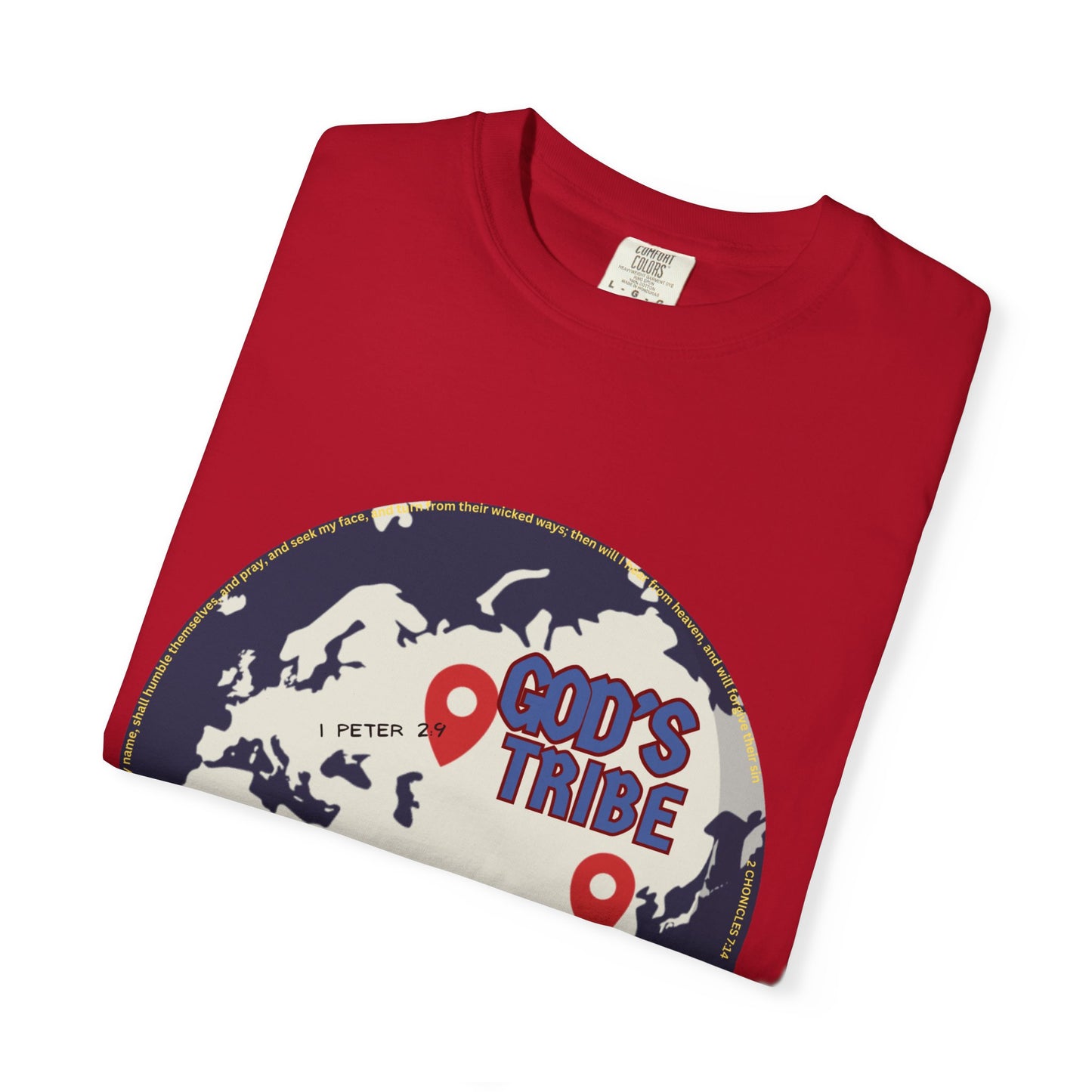 God's Tribe: The Chosen Collection World Globe T Shirt