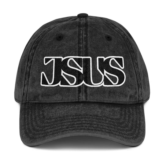 The Chosen Collection JSUS Vintage Embroidered Cap - JSUS Casual Hat