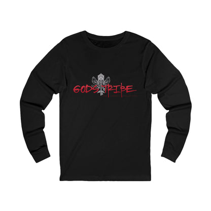 God's Tribe Long Sleeve Tee | Unisex Graphic Shirt | Faith-Based Apparel | Spiritual Gift | Stylish Casual Wear
