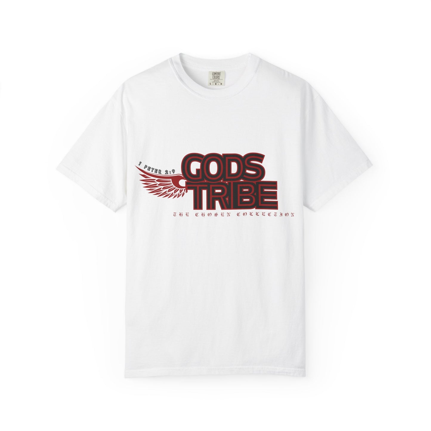 God's Tribe: Faith-Inspired Wing Design Unisex T-Shirt – A Chosen Collection