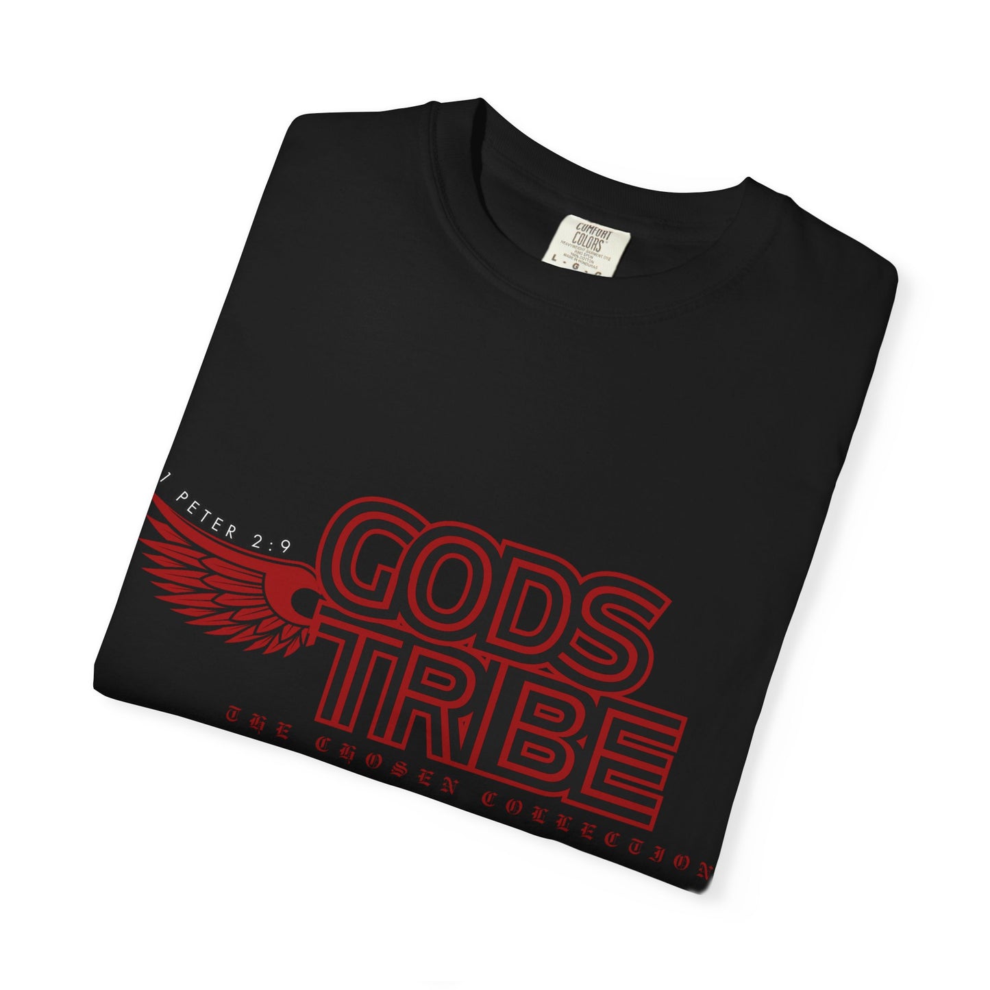 God's Tribe: Faith-Inspired Wing Design Unisex T-Shirt – A Chosen Collection
