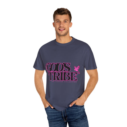God's Tribe: The Chosen Collection Blessing Bird Pink T-Shirt – Faith-Inspired Apparel